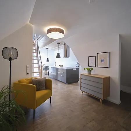 Hof Maiholm - Heuboden Apartment Medelby